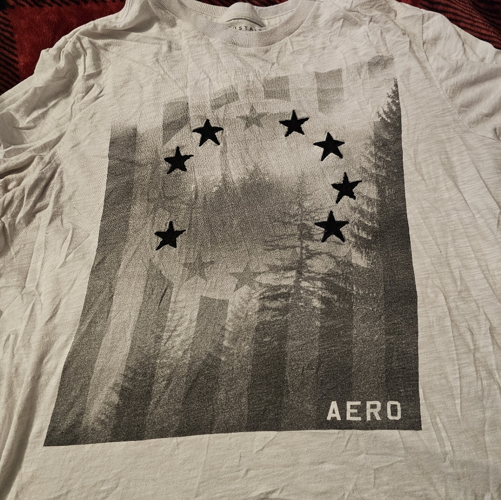 White Graphic T-Shirt for Men- XL